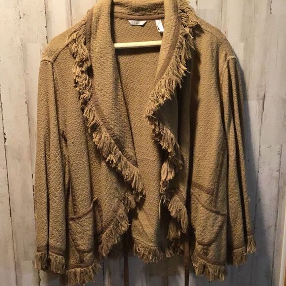 Jacket retro fringed jacket by KLEEN￼ sized Extra Large￼ - Picture 1 of 8